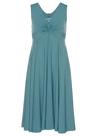 Robe en jersey avec décolleté en V