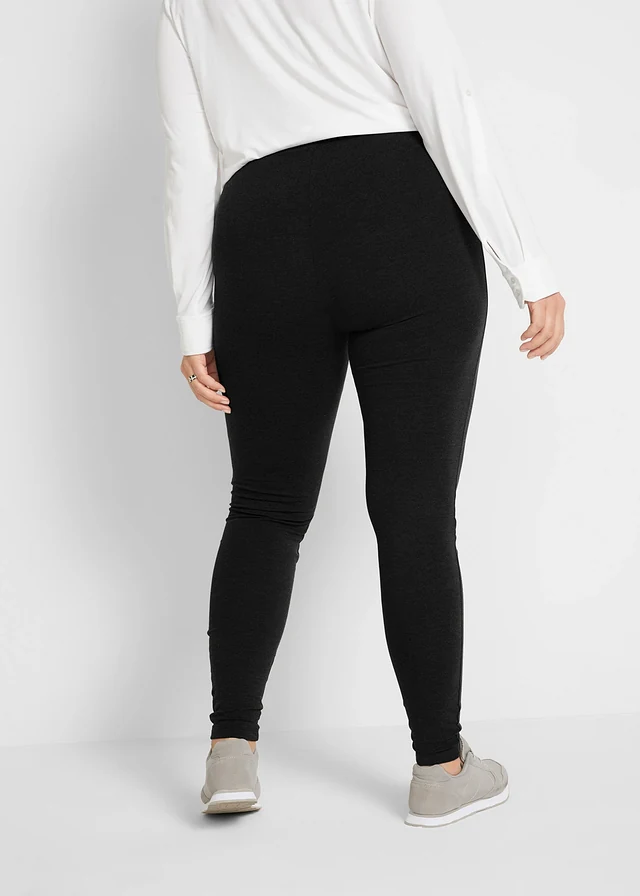 Lot de 2 leggings, Couleur: noir + noir
