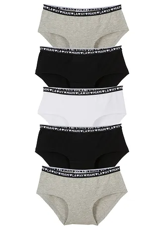 Figi panty z miękką bawełną (5 par)