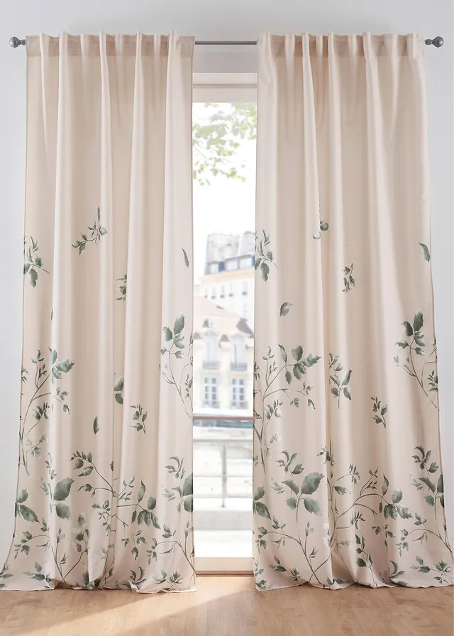 Draperie din microfibre cu poliester reciclat (1buc.)