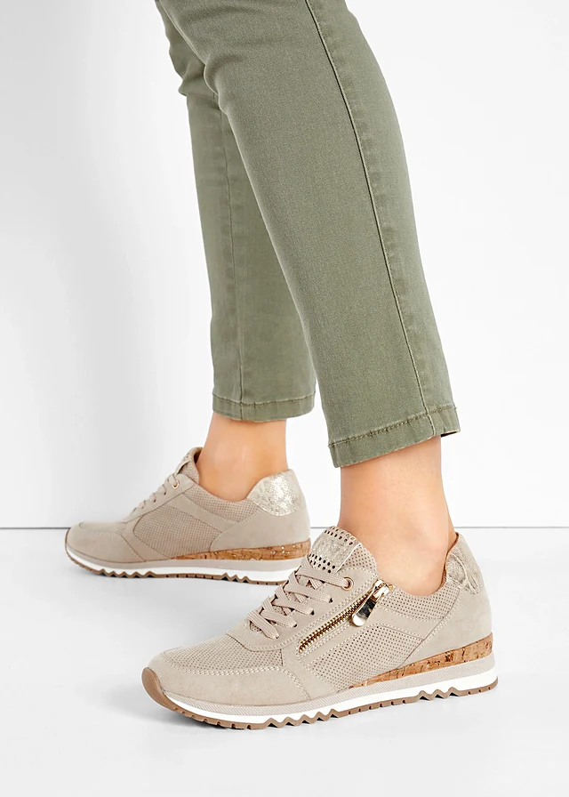 Sneakers van Marco Tozzi • beige • product-page.page-title-suffix