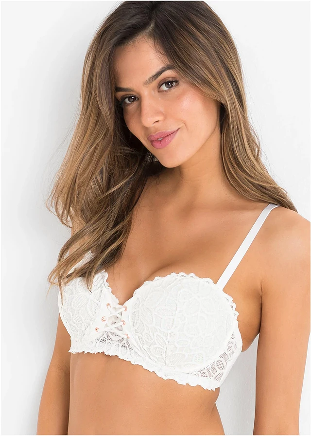 Soutien-gorge balconnet en dentelle • blanc • product-page.page-title-suffix