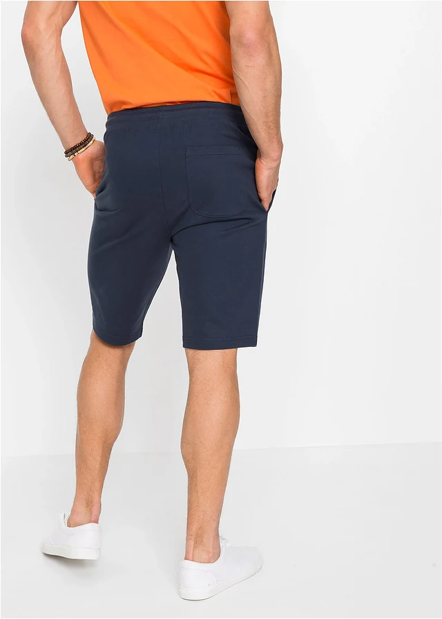 Bermuda sweat 100% coton • bleu foncé • product-page.page-title-suffix