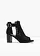 Střevíčky na podpatku, barva: černá
