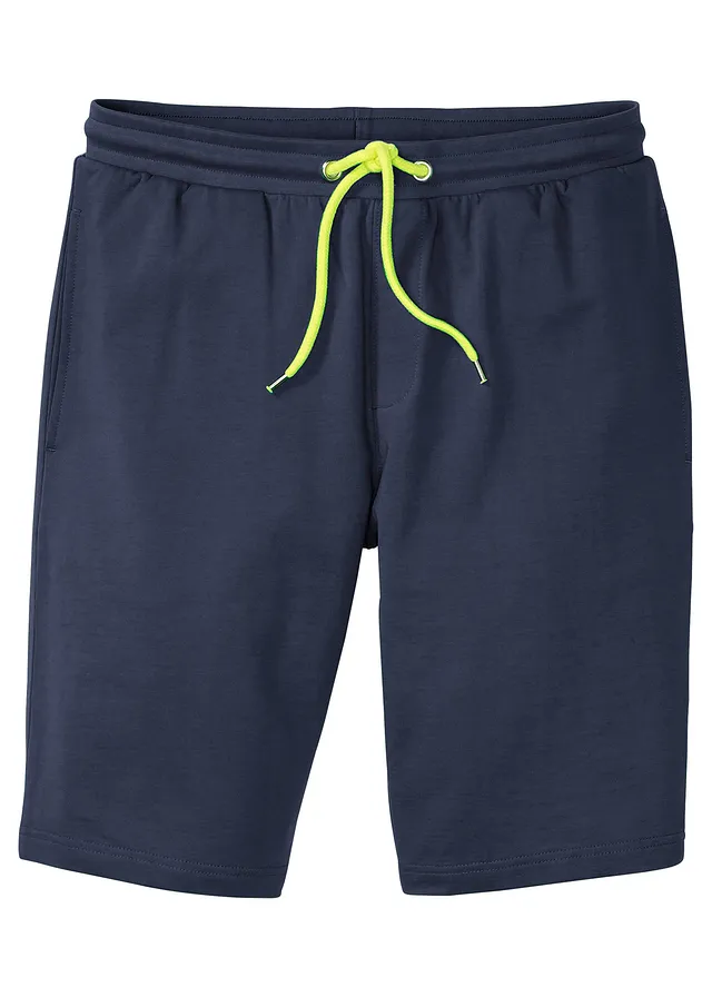 Sweat bermuda van katoen • donkerblauw • bonprix online shop