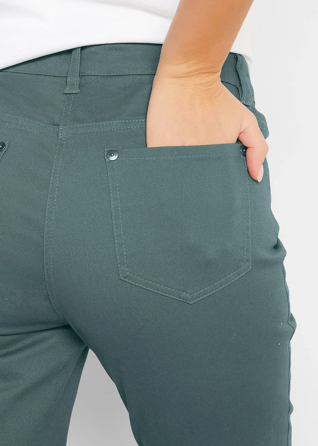 Pantalon 7/8 taille haute • vert eucalyptus • product-page.page-title-suffix