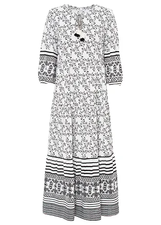 Rochie maxi din viscoză fluidă