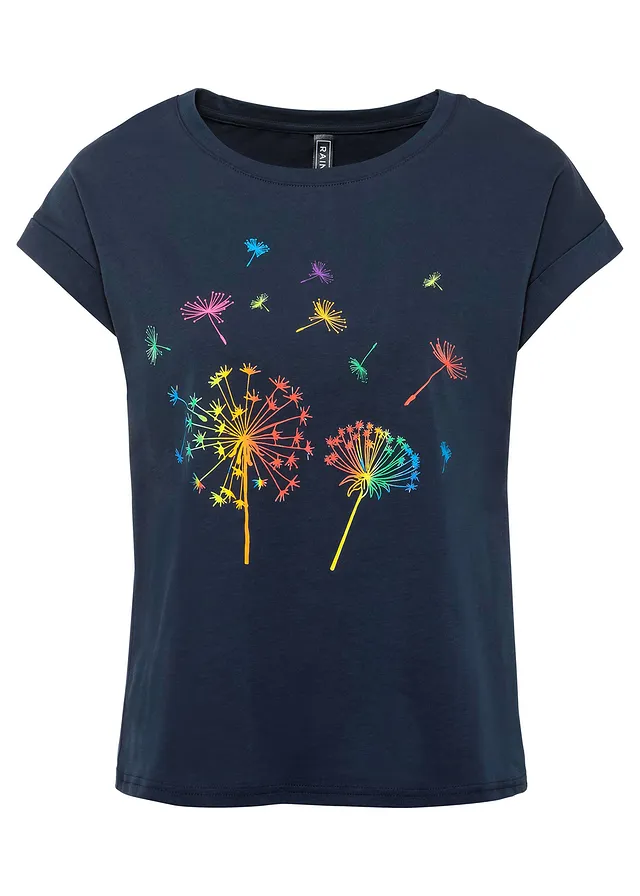 Tricou cu print floral