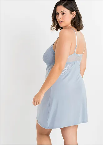 Slipdress, Kleur: lichtblauw