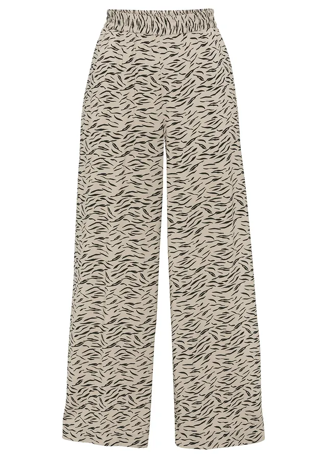 Pantaloni cu crac larg