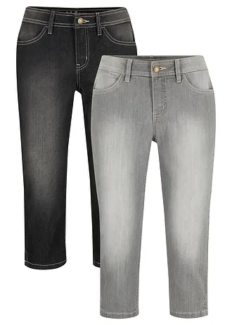 Capri jeans (set van 2)