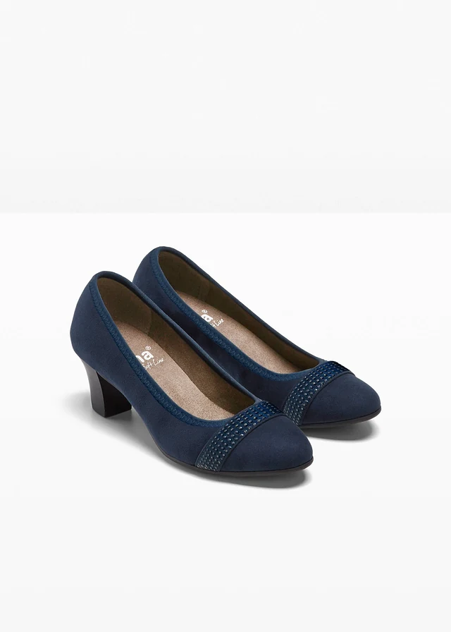 Escarpins Jana largeur confortable, Couleur: bleu foncé