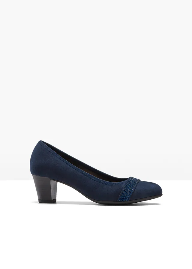 Pantofi cu toc Jana, lățime confortabilă