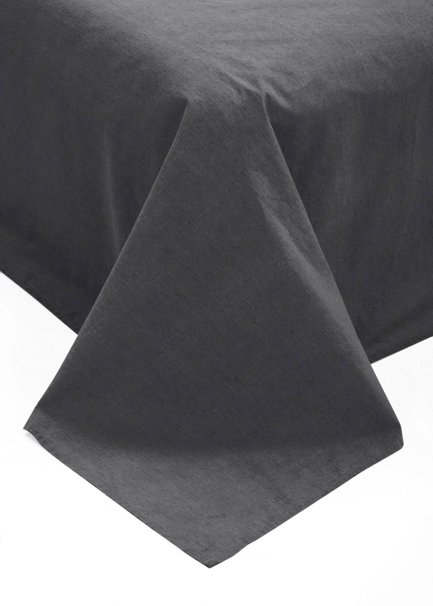 Cuvertură cu aspect de in • gri-antracit • magazin bonprix