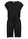 Overal z měkké směsi s viskózou, barva: černá