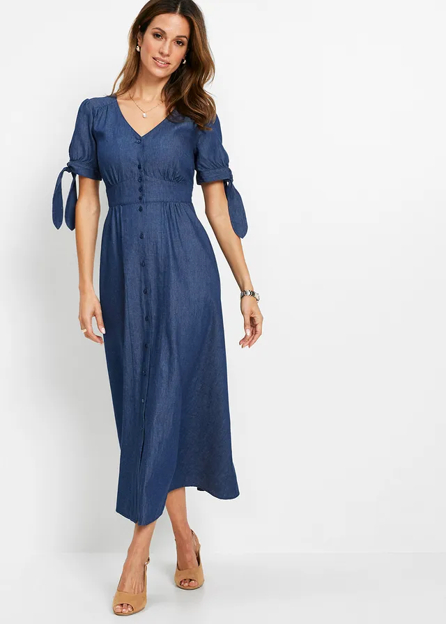Spijkerjurk, Kleur: blue stone