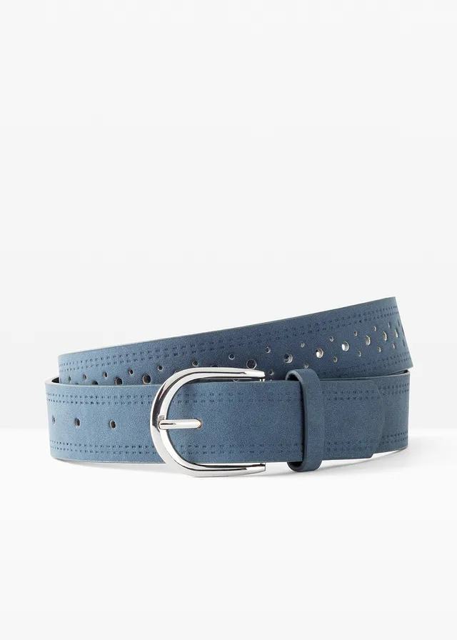 Riem met gaatjespatroon • blauw • bonprix online shop