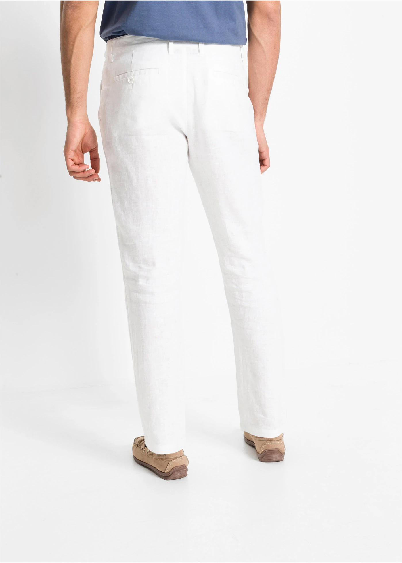 Pantalon chino regular, droit • blanc • Boutique bonprix