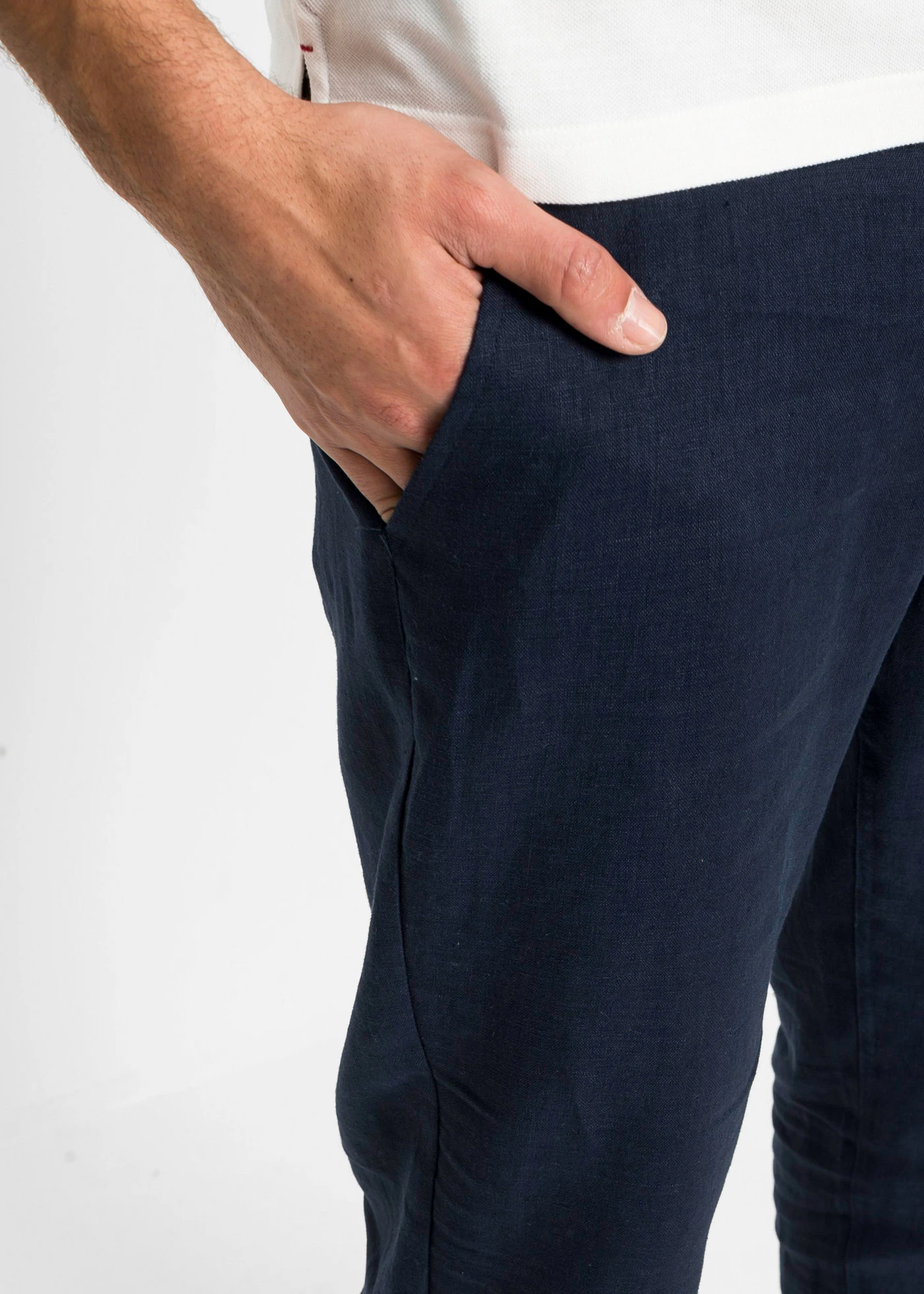 Pantalon chino regular, droit • bleu foncé • Boutique bonprix