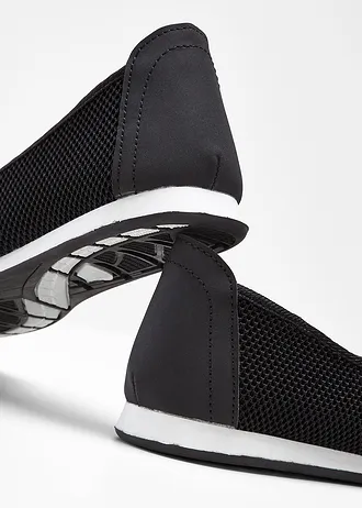 Komfort balerina, Stretch Fit • fekete • bonprix áruház