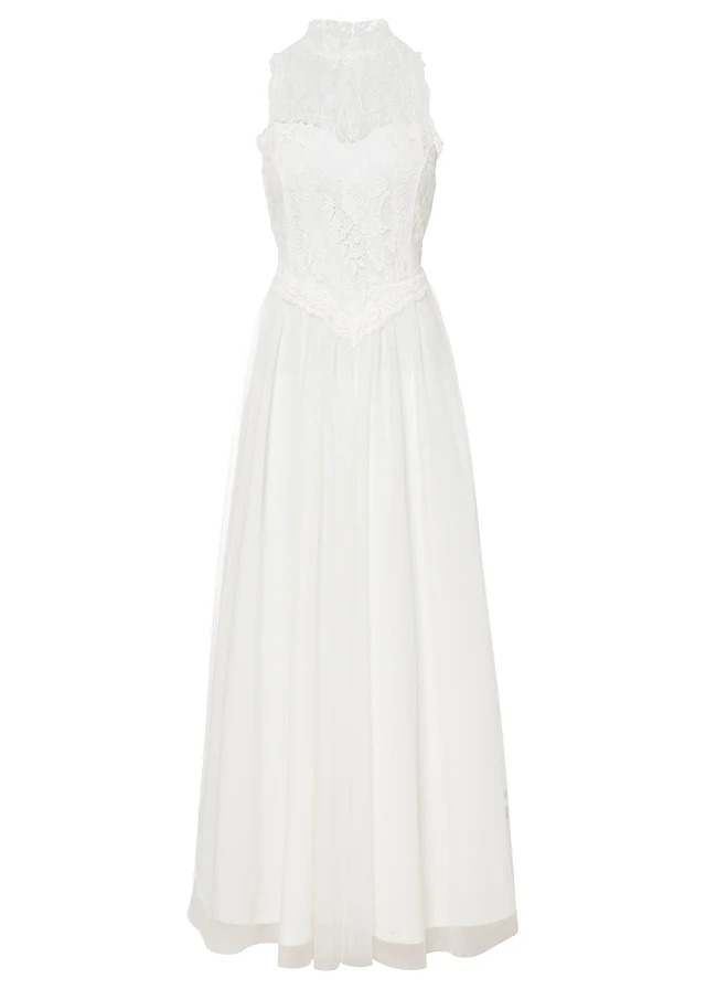 Rochie de mireasă din tul și dantelă