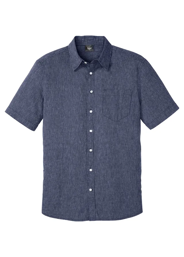 Košeľa s krátkym rukávom, plátený podiel Košeľa s krátkym rukávom, plátený podiel