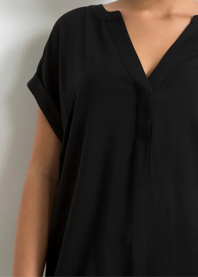 Tuniek van viscose • zwart • product-page.page-title-suffix