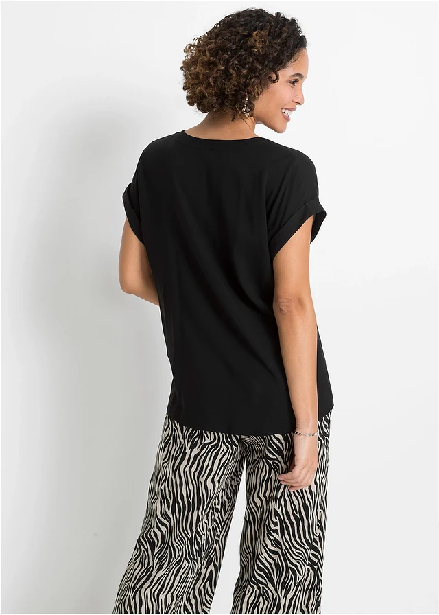 Blouse 100% viscose • noir • product-page.page-title-suffix