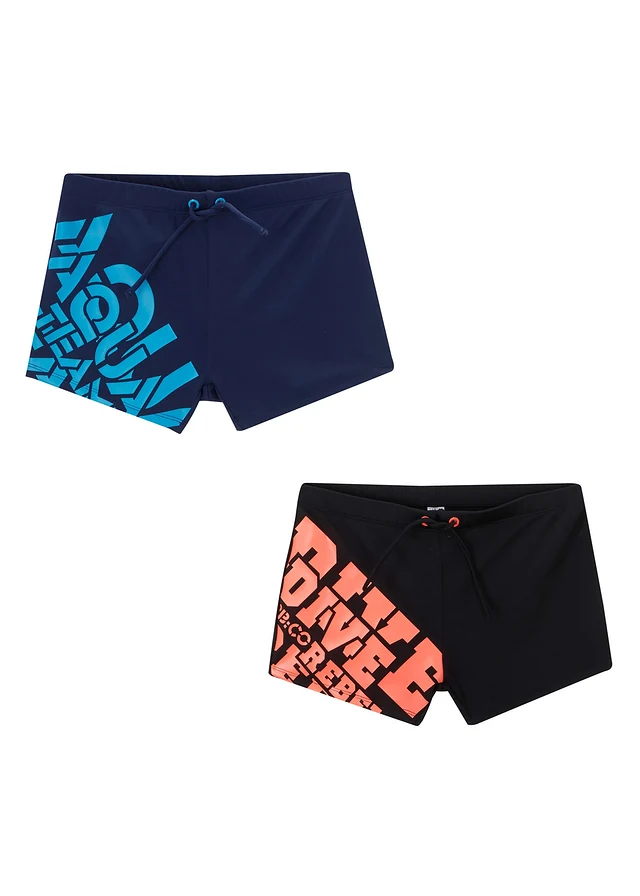 Zwembroek (set van 2) • donkerblauw + zwart • product-page.page-title-suffix