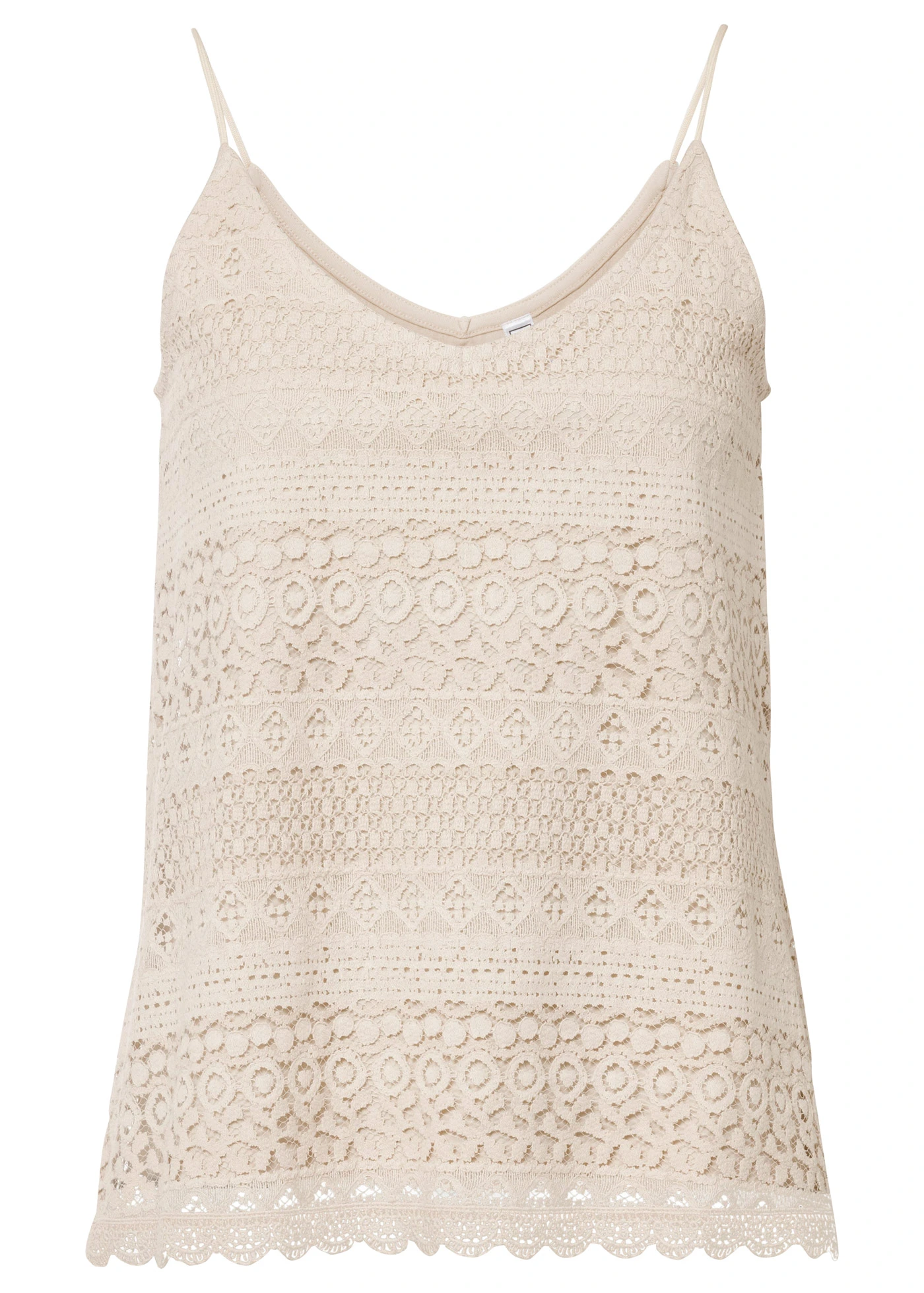 Top din bumbac • bej • magazin bonprix