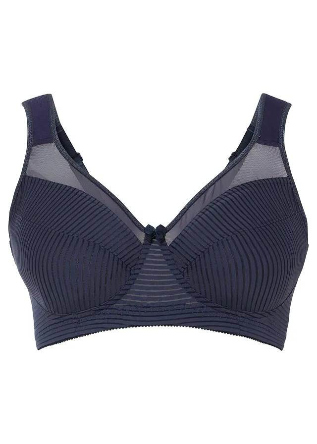 Sutien minimizer fără armătură cu bretele căptușite
