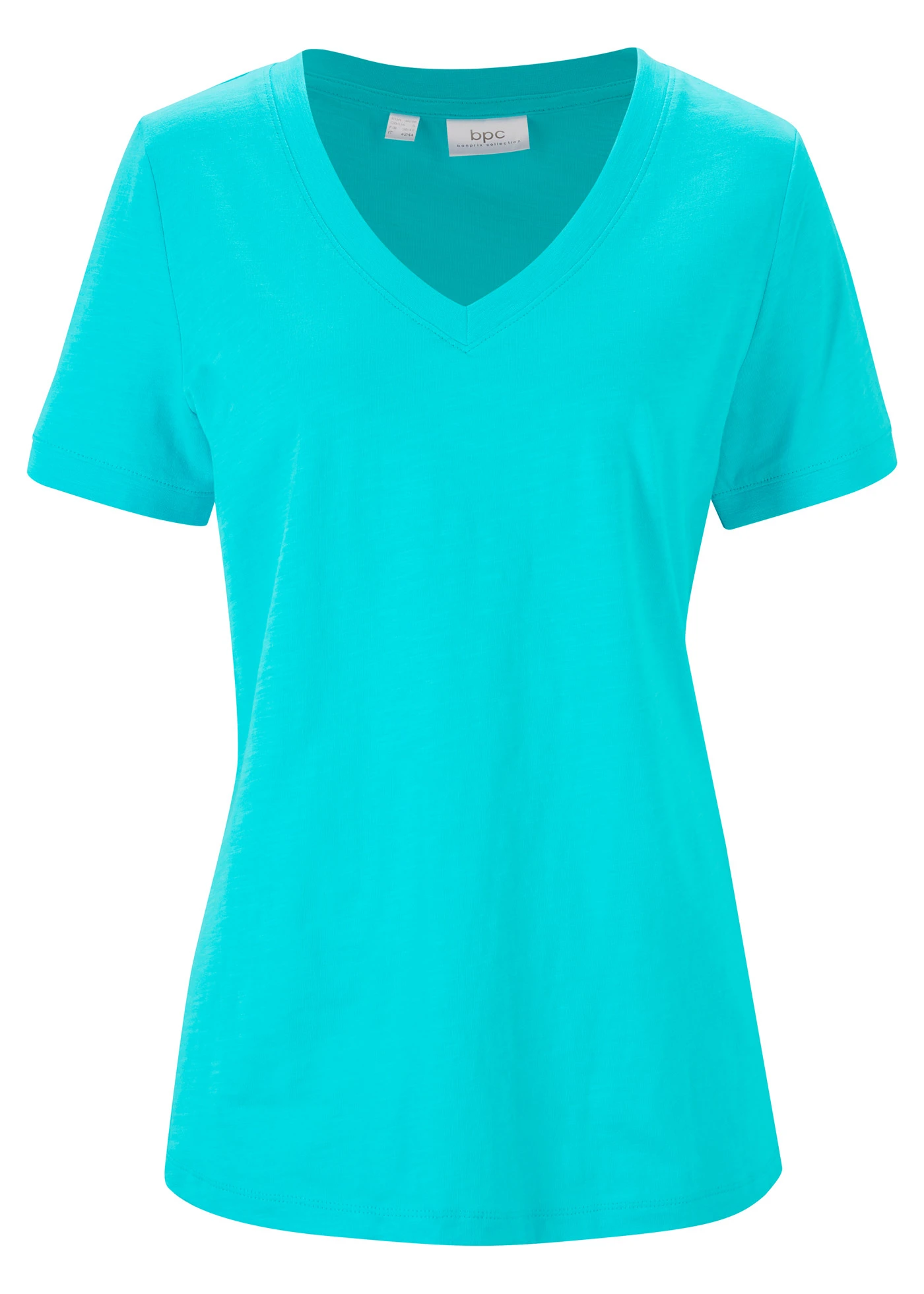 Tričko z čisté bavlny • aqua • bonprix obchod