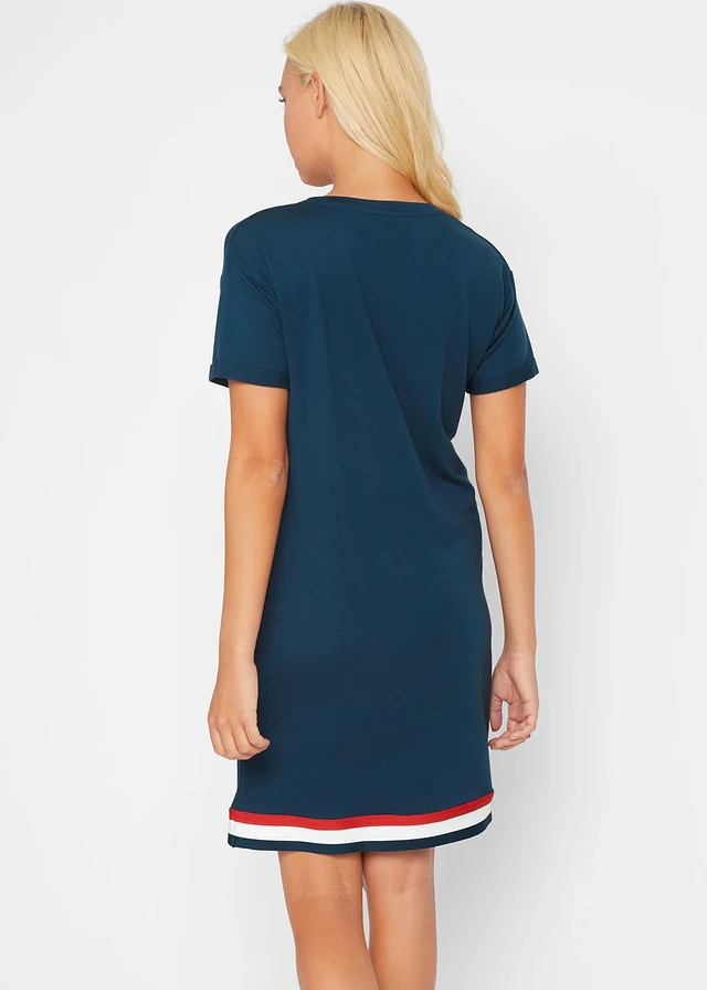 Robe en jersey doux • bleu foncé • product-page.page-title-suffix