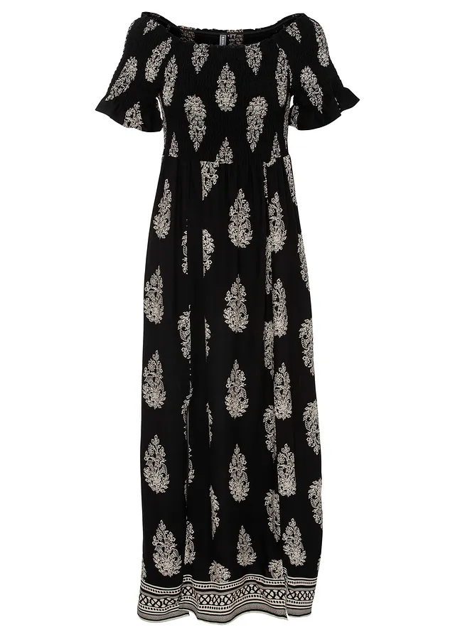 Rochie carmen din viscoză fluidă