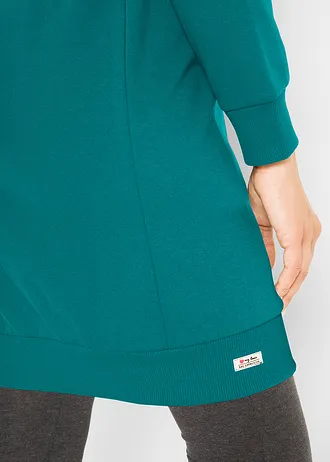 Robe sweat • turquoise cobalt • Boutique bonprix