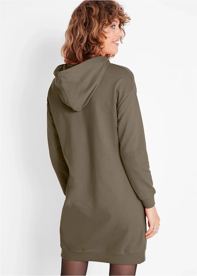 Sweatjurk met biologisch katoen • olijfgroen • product-page.page-title-suffix