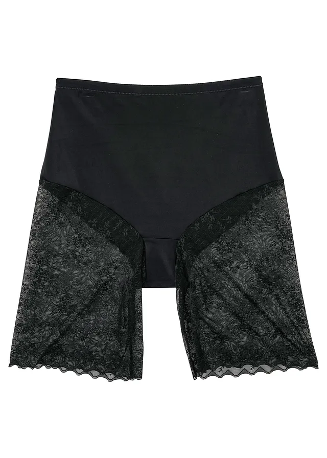 Stahovací kalhoty, střední tvarující efekt • černá • bonprix obchod