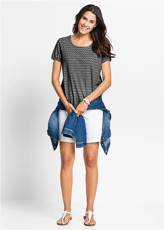 Tričko z čisté bavlny • černá • bonprix obchod