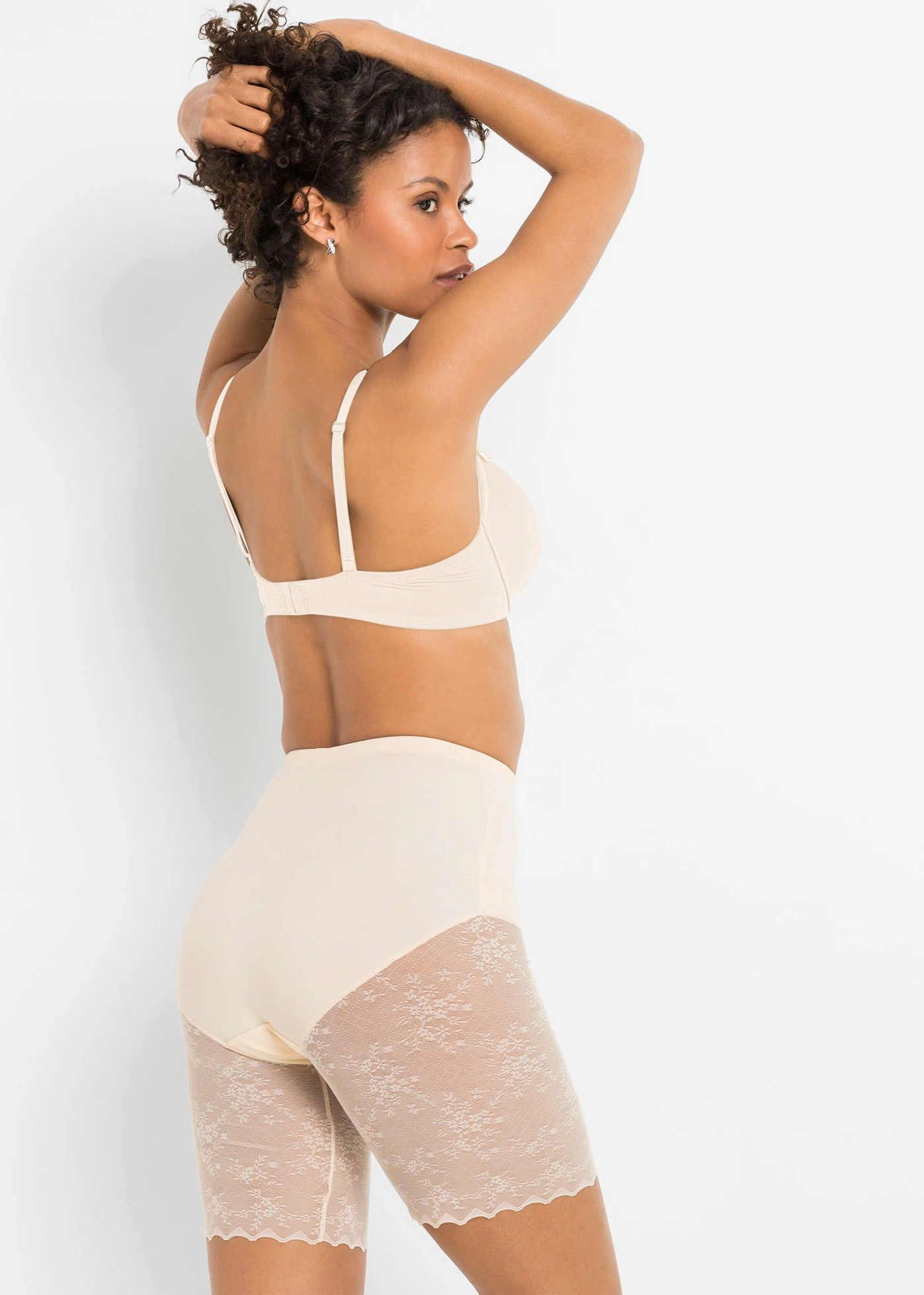 Medium corrigerende broek • poudre • bonprix online shop