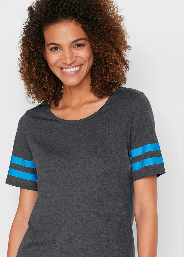 Lot de 2 T-shirts de sport légers • anthracite chiné + pétrole chiné • product-page.page-title-suffix