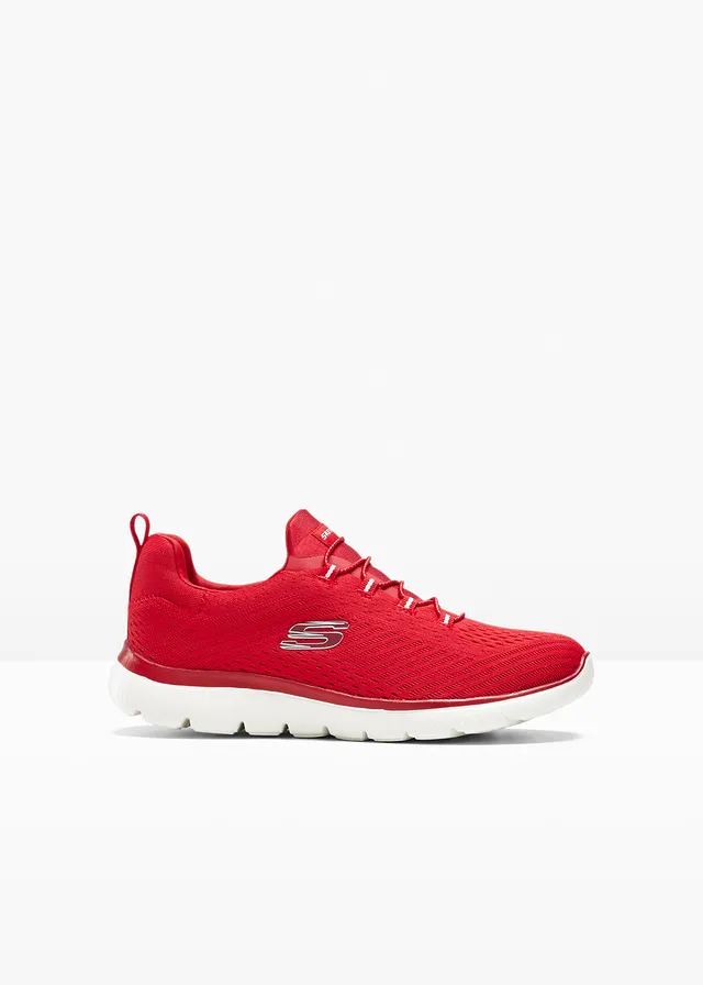 Sneakers van Skechers met memory foam • rood • bonprix online shop
