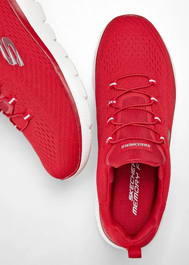 Sneakers Skechers à mémoire de forme • rouge • product-page.page-title-suffix