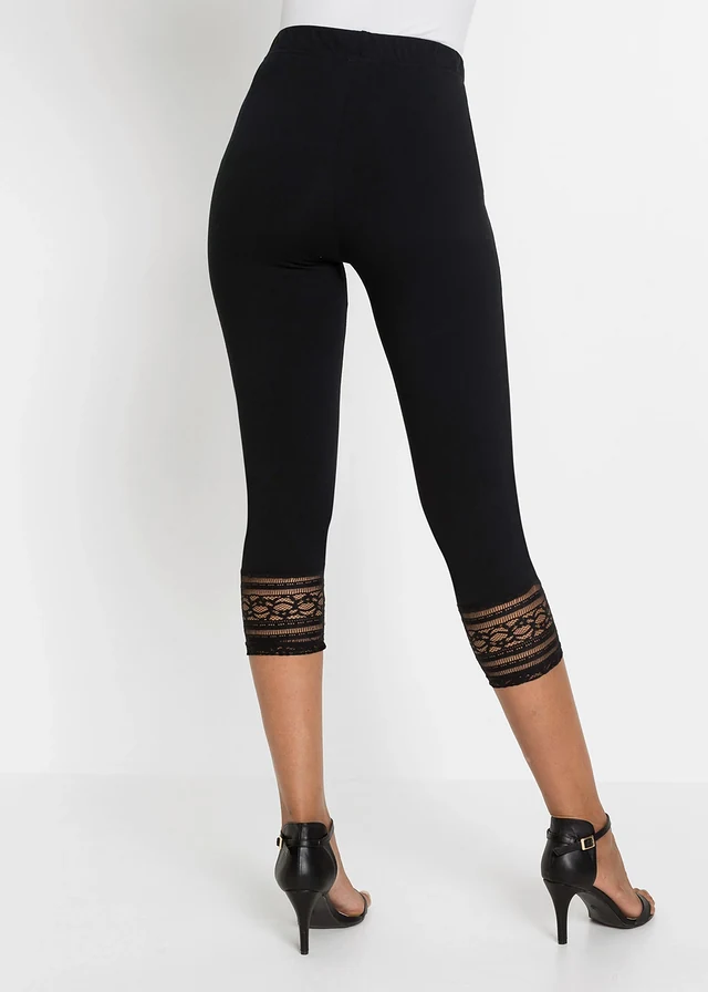 Capri legging met kant • zwart • product-page.page-title-suffix