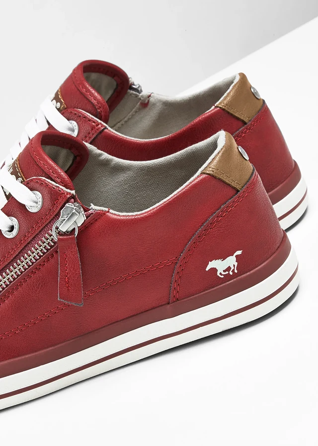 Sneakers Mustang à fermeture zippée • rouge • product-page.page-title-suffix