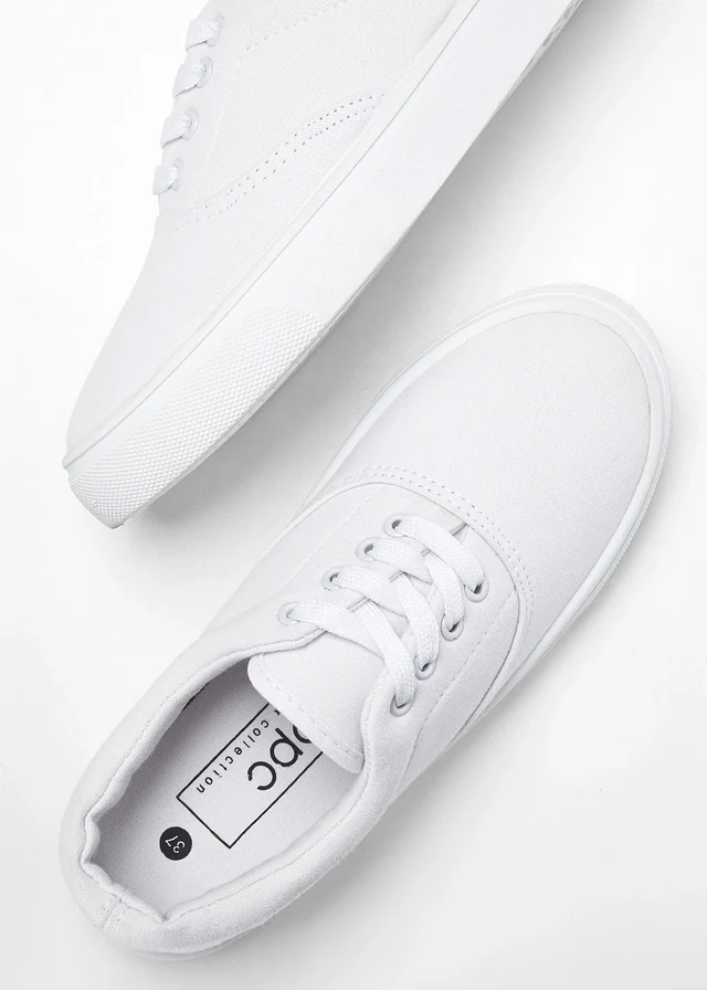 Tennis en toile, Couleur: blanc