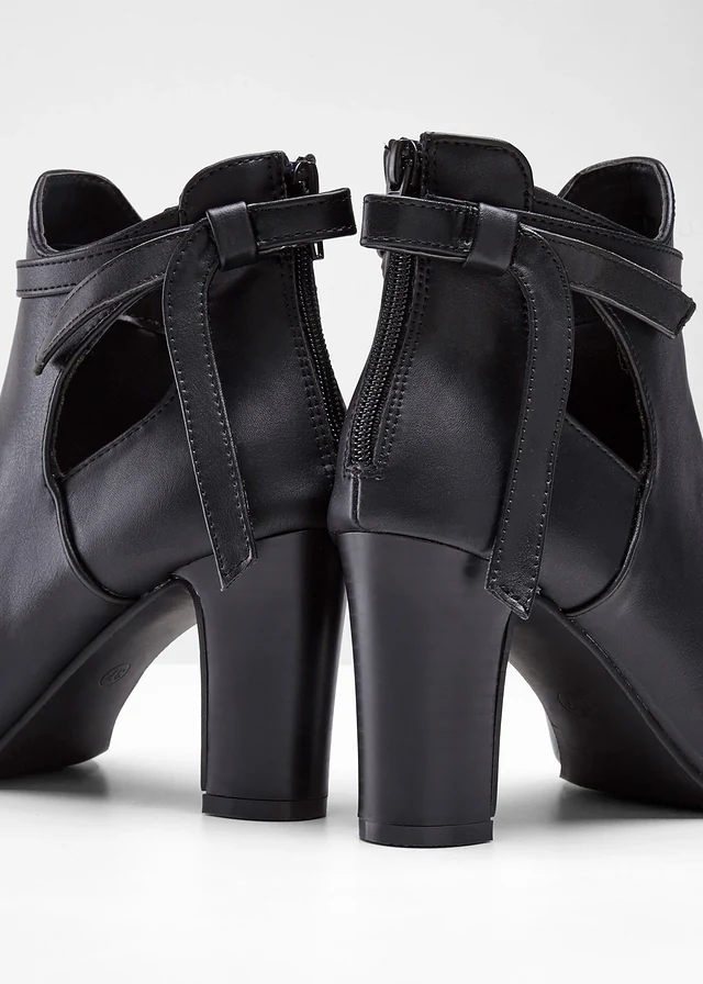 Bottines à découpes • noir • product-page.page-title-suffix