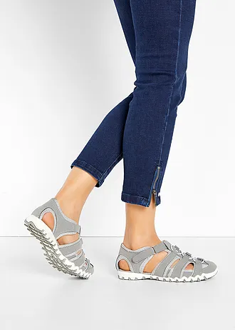 Sandales de randonnée à semelle crantée • gris acier • Boutique bonprix