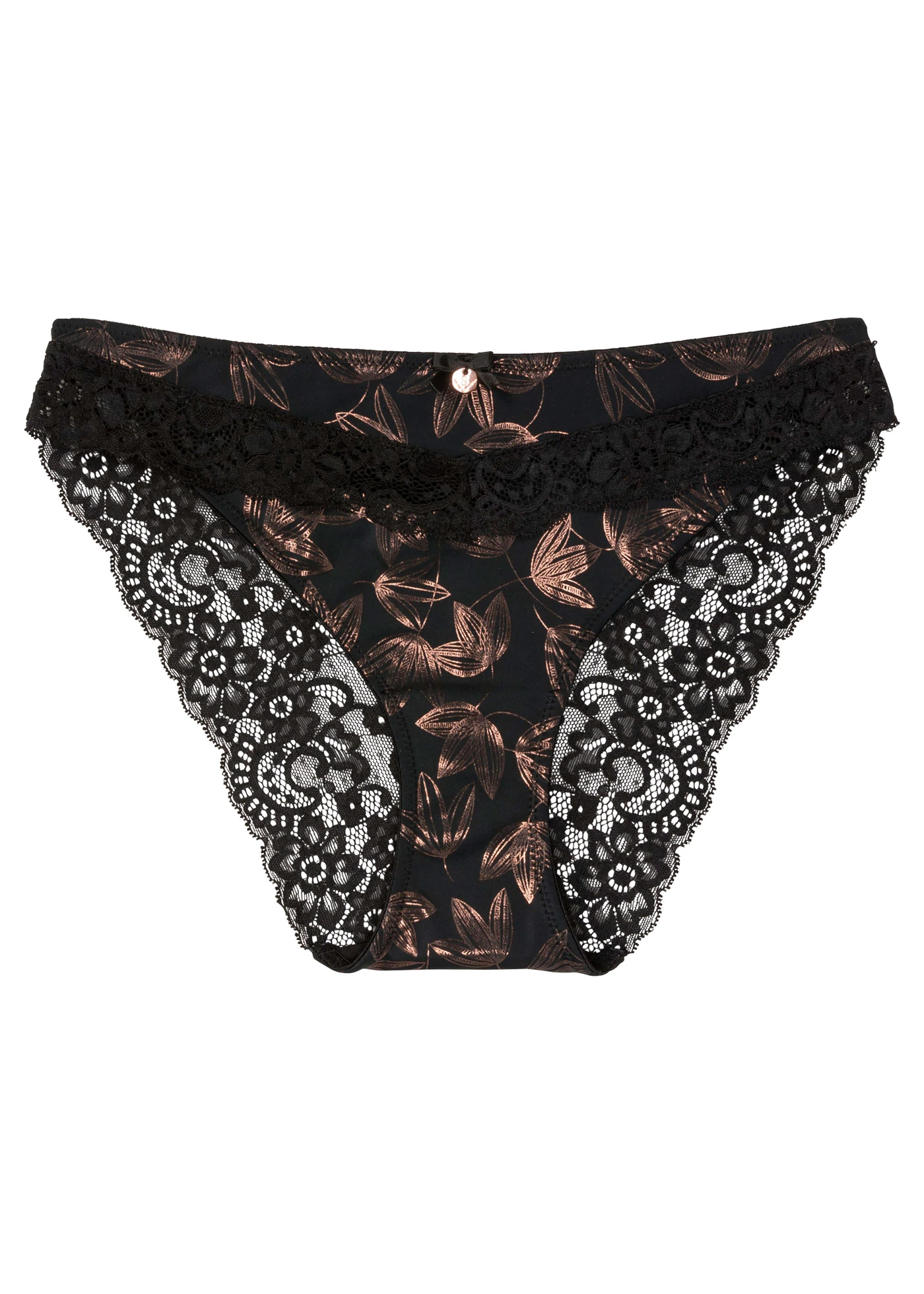 Kalhotky • černo-měděná • bonprix obchod