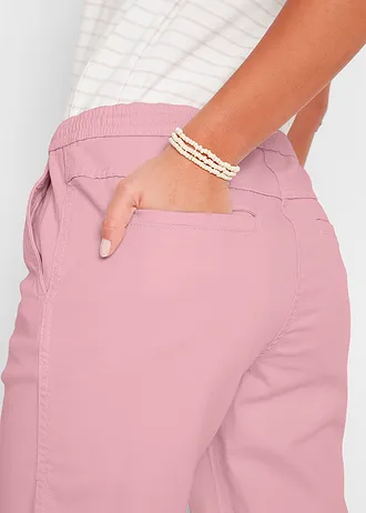 Bermudy bez zapínání, s pohodlným pasem • popelově růžová • bonprix obchod