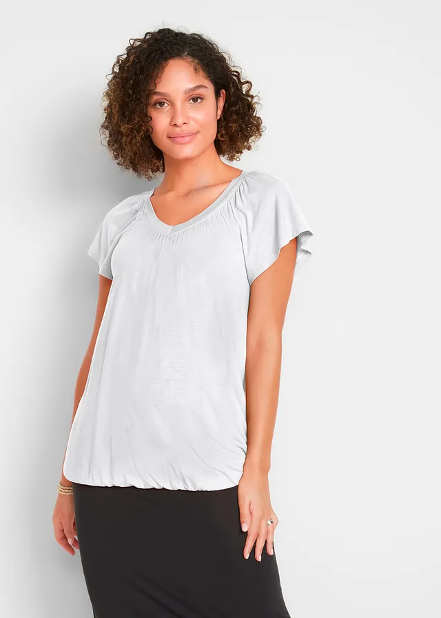 Shirt in een viscosemix